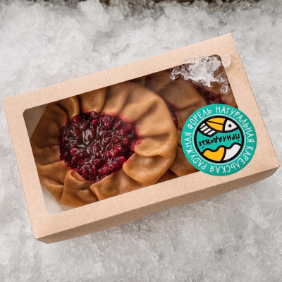 Галета цельнозерновая с  черникой